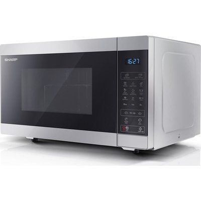 Sharp YC-MG51U-S Microwave with Grill - Silver 