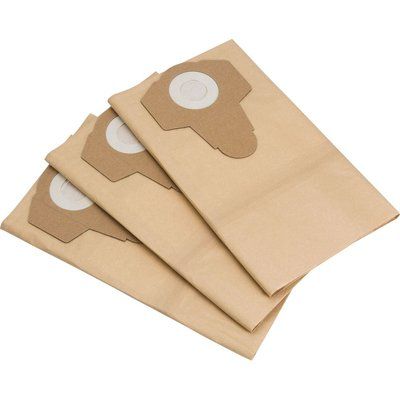 Draper Paper Dust Bags for WDV30SSPA Vacuum Cleaner Pack of 3