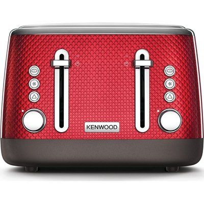 Kenwood Mesmerine TFM810RD 4-Slice Toaster - Deep Red