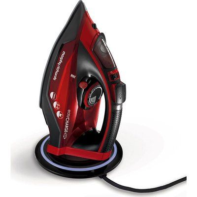 Morphy Richards Easycharge 303250 Cordless Steam Iron - Red & Black 