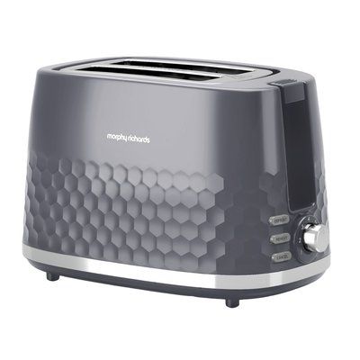 Morphy Richards 220033 Hive 2 Slice Toaster - Grey