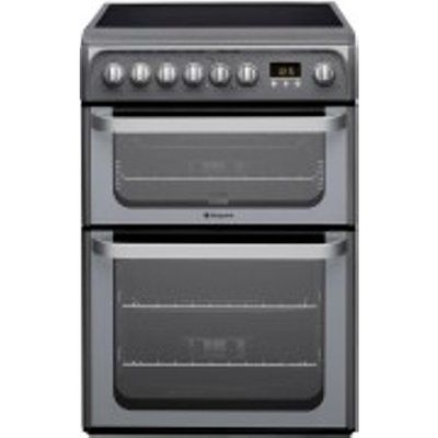 Hotpoint Ultima HUE61GS 600mm Electric Cooker