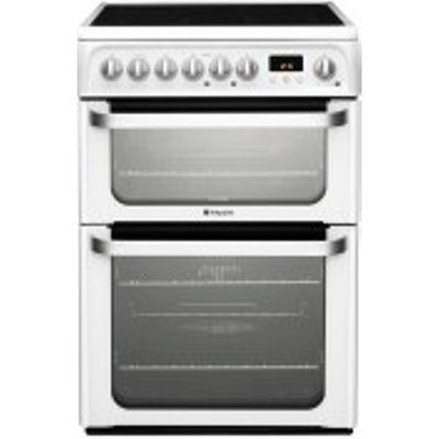 Hotpoint Ultima HUE61PS Electric Cooker with Ceramic Hob