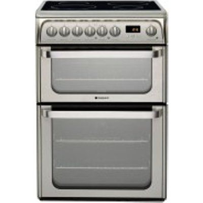 Hotpoint Ultima HUI611 X Electric Cooker with Ceramic Hob