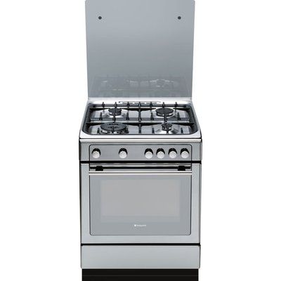 Hotpoint DHG65SG1CX Gas Cooker - Stainless Steel