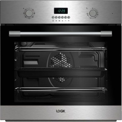 Logik LBMFMX17 Electric Single Oven - Stainless Steel