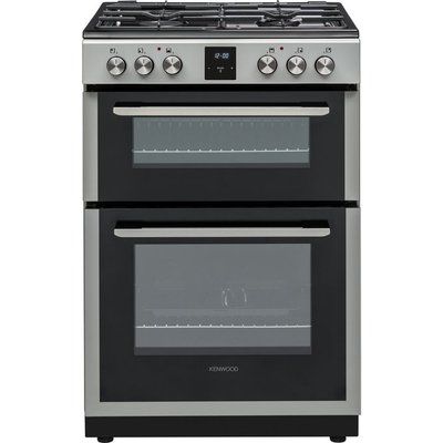 Kenwood KDGC66S19 60 cm Dual Fuel Cooker - Silver