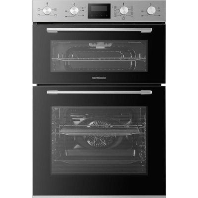 Kenwood KBIDOX21 Electric Double Oven - Black & Stainless Steel 