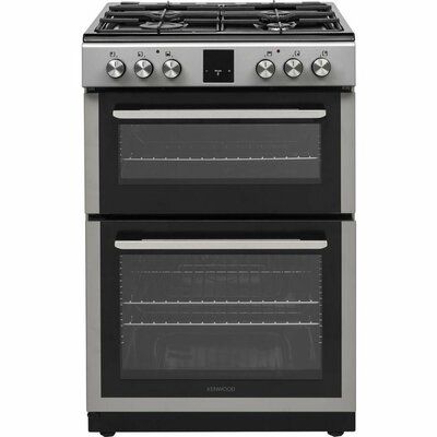 Kenwood KDGC66S22 60 cm Dual Fuel Cooker - Silver