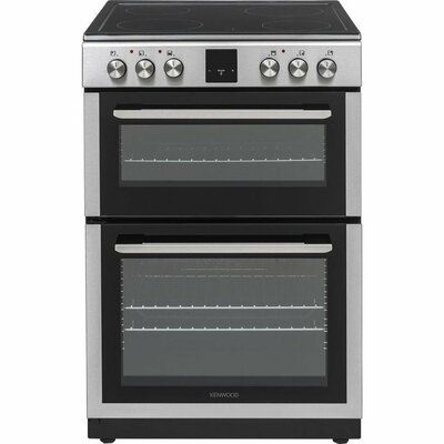 Kenwood KDC66SS22 60 cm Electric Ceramic Cooker - Silver