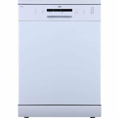Logik LDW60W23 Full-Size Dishwasher - White 
