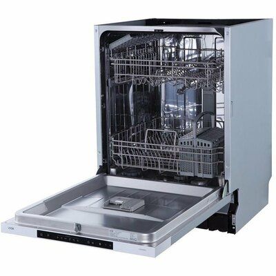 Logik LID60W23 Full-size Fully Integrated Dishwasher - Grey