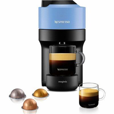 Nespresso by Magimix Vertuo Pop 11731 Smart Coffee Machine - Pacific Blue 