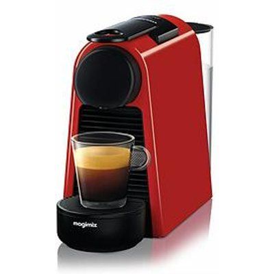 Nespresso by Magimix Essenza Mini Coffee Machine - Ruby Red