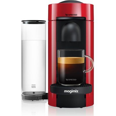 Nespresso by Magimix VertuoPlus M600 Coffee Machine - Piano Red