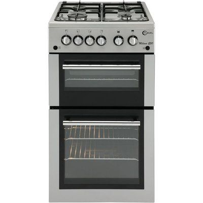 Flavel MLB51NDS Gas Cooker - Silver