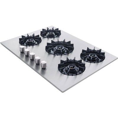 Leisure Patricia Urquiola PHIPD75222ST 73cm Gas Hob - Stainless Steel