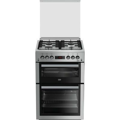 Beko XDVG675NTS 60 cm Gas Cooker - Silver