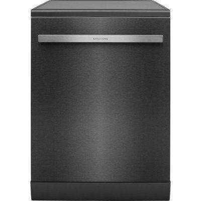 Grundig GNF41825Z Full-size Dishwasher - Dark Steel