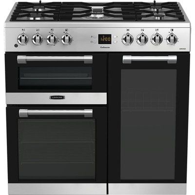 Leisure CK90F530X 90 cm Dual Fuel Range Cooker - Stainless Steel & Chrome