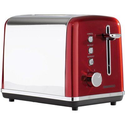 DAEWOO Kensington SDA1584 2-Slice Toaster - Red, Red