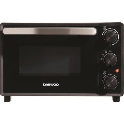 Daewoo SDA1608 Electric Mini Oven - Black 