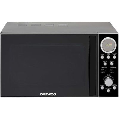 Daewoo SDA2087GE Solo Microwave - Black & Silver 