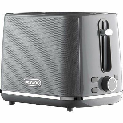 Daewoo Stirling SDA2628GE 2-Slice Toaster - Grey