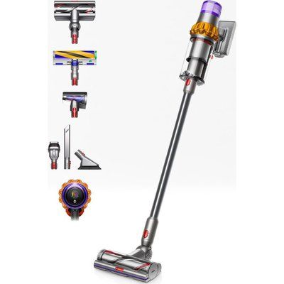 Dyson V15 Detect Absolute Cordless Vacuum Cleaner - Yellow & Nickel 