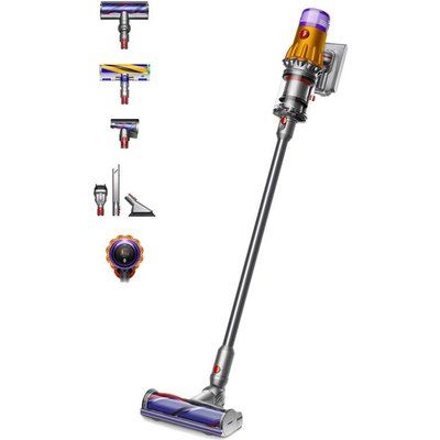 Dyson V12 Detect Slim Absolute Cordless Vacuum Cleaner - Yellow & Nickel