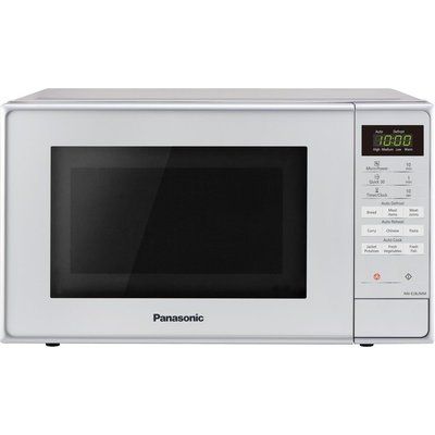 Panasonic NN-E28JMMBPQ Compact Solo Microwave - Silver