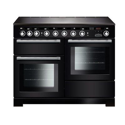 Rangemaster EDL110EIBLC Encore Deluxe 110cm Electric Range Cooker With Induction Hob Black