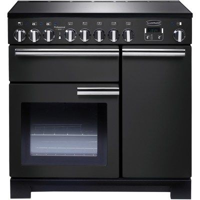 Rangemaster PDL90EICBC Professional Deluxe  90cm  Induction Range Cooker - Charcoal Black
