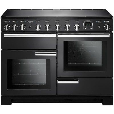 Rangemaster PDL110EICBC Professional Deluxe 110cm Induction Range Cooker - Charcoal Black