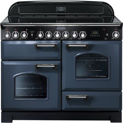 Rangemaster CDL110ECSB Classic Deluxe 110cm Electric Range Cooker - Stone Blue