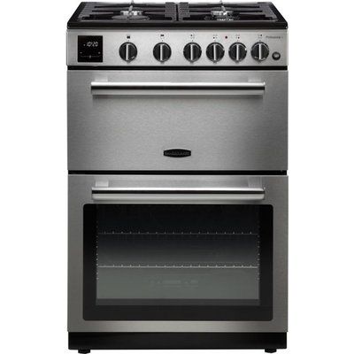 Rangemaster Professional Plus 60 PROPL60NGFSS/C Gas Cooker with Full Width Electric Grill - Stainless Steel / Chrome