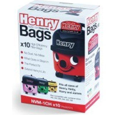 NUMATIC NVM1CH-HEPAFLO10 10 Pack Henry Dust Bags