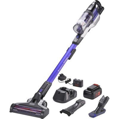 Black & Decker POWERSERIES Extreme Pet 4-in-1 BHFEV362DP-GB Cordless Vacuum Cleaner - Purple & Grey 
