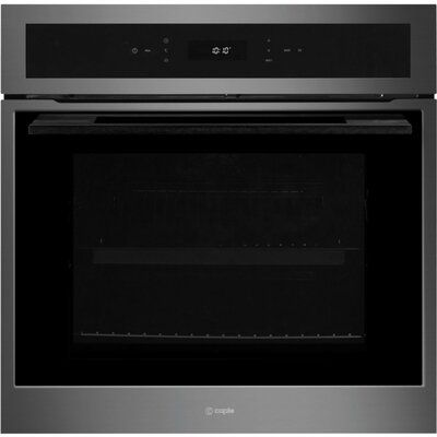Caple C2403GM Sense 67L Electric Built-in Single Oven With Pyrolytic Cleaning - Gunmetal Grey