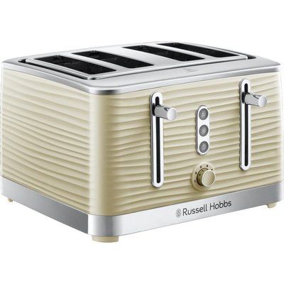 Russell Hobbs Inspire 24384 4-Slice Toaster - Cream