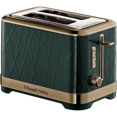Russell Hobbs Structure 26121 2-Slice Toaster - Emerald Green 