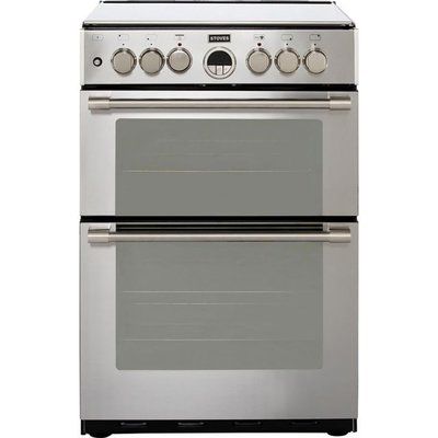 Stoves Sterling STERLING600DF 60cm Dual Fuel Cooker - Stainless Steel
