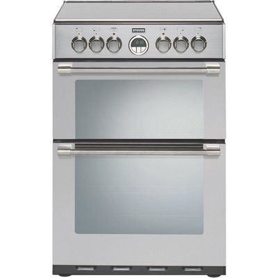 Stoves STERLING600E 60cm Electric Cooker with Ceramic Hob - Stainless Steel