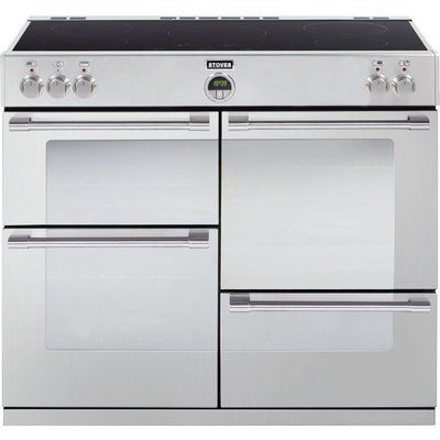 Stoves Sterling 1000Ei Electric Induction Range Cooker - Stainless Steel
