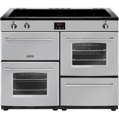 Belling Farmhouse 110Ei 110cm Electric Range Cooker With Induction Hob Silver