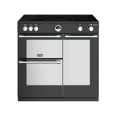 Stoves Sterling S900Ei 90cm Electric Range Cooker With Induction Hob - Black