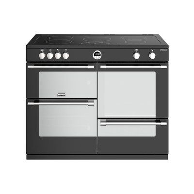 Stoves Sterling S1100Ei 110cm Electric Range Cooker With Induction Hob - Black