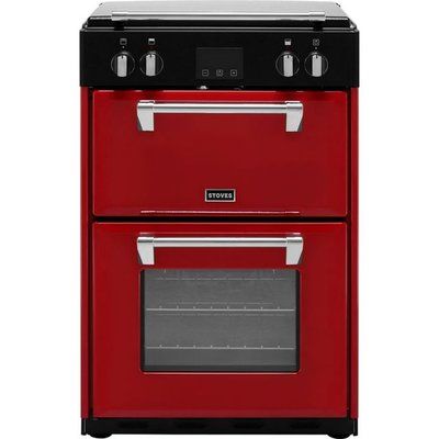 Stoves Richmond600Ei 60cm Electric Cooker with Induction Hob - Hot Jalapeno Red