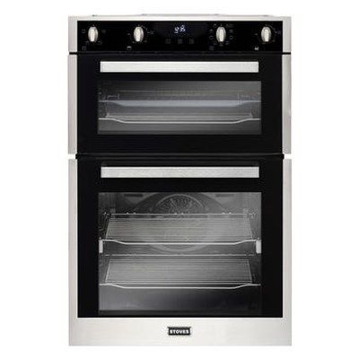 Stoves BI902MFCT Built-in Multifunction Double Oven - Stainless Steel