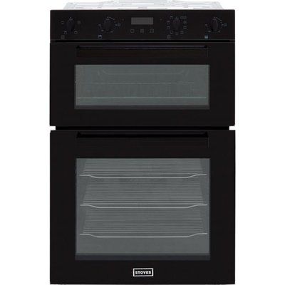 Stoves ST BI902MFCT Built In Electric Double Oven - Black